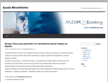 Tablet Screenshot of blog.mesotelioma.net