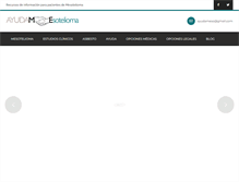 Tablet Screenshot of mesotelioma.net